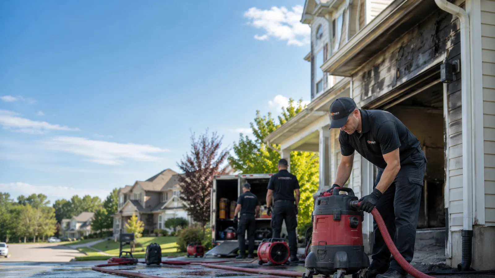 Fire And Smoke Damage Restoration in Ballwin, MO near me